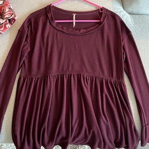 Free People Babydoll Sweater